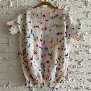 {vintage} Handknit Sweater Tunic